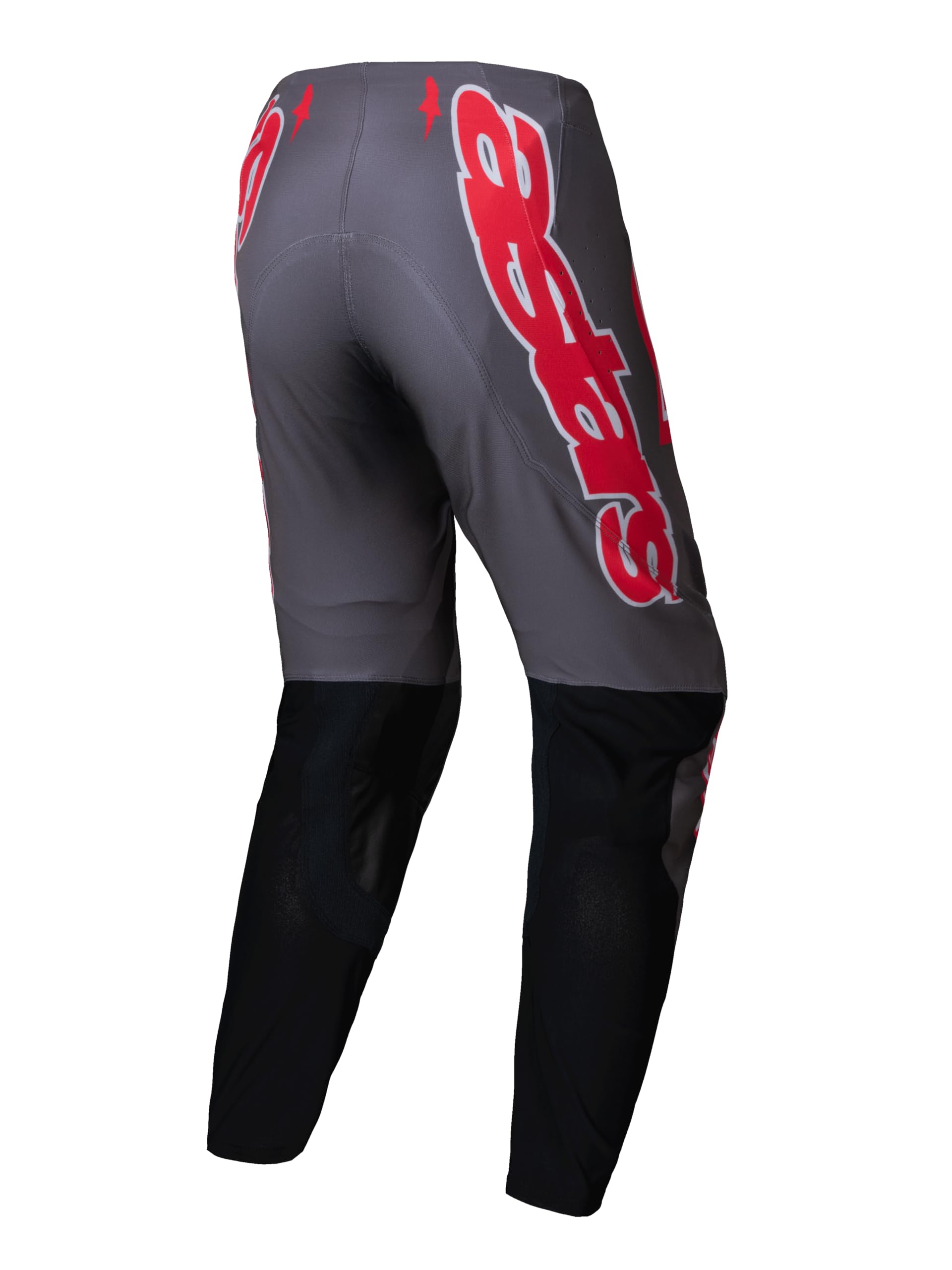 Alpinestars 3720625-1407-40: Supertech Lipan Pants Smoke/Bright Red 40