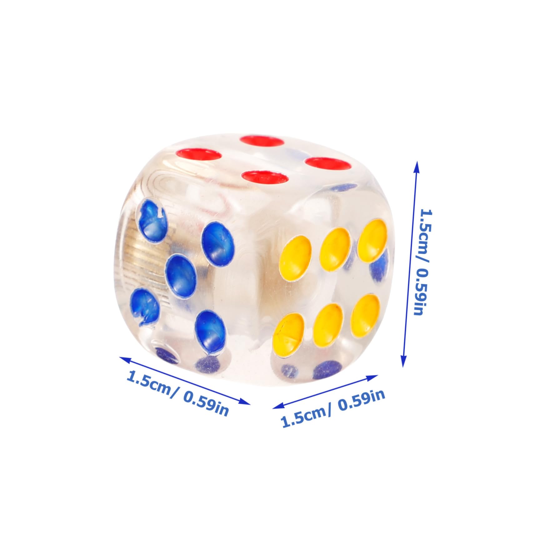 Abaodam 4Pcs Decorative Tire Valve Caps Dice Design Easy Replacement for Bikes Cars and Motorcycles Durable Resistant Valve Caps Convenient Installation