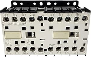 Contacteur à Verrouillage Mécanique Inverseur - Compatible LC2 K1201, 12A 220V AC 50/60Hz