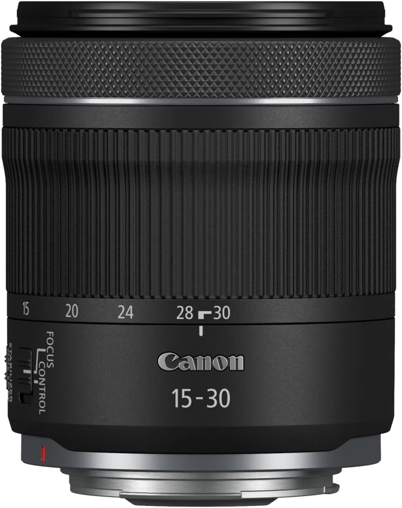 Canon RF15-30mm F4.5-6.3 is STM Lens Black | On full-frame cameras, Combination of 15mm coverage