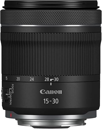 Canon RF15-30mm F4.5-6.3 is STM Lens Black | On full-frame cameras, Combination of 15mm coverage