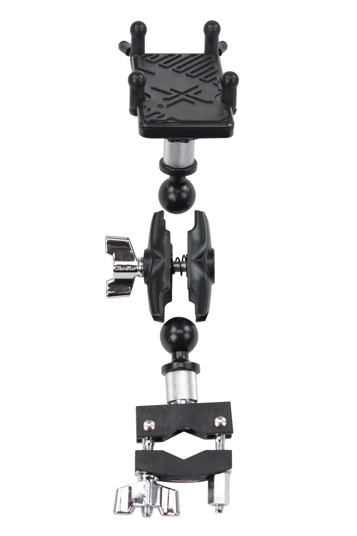 Gibraltar Accessories Smartphone Holder Dual Adjust SC-DASS, Black|chrome - Image 3