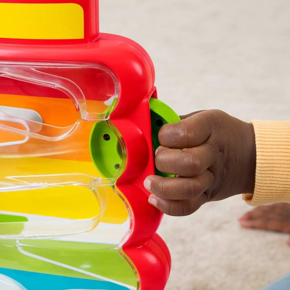 Fisher-Price Baby & Toddler Toy Drop Through Rock-a-Stack, Coin Drop Activity for Developmental Play Infants Ages 9+ Months