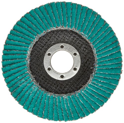 3M Flap Disc 577F, T29, 4-1/2 in x 7/8 in, 36, 10 per case