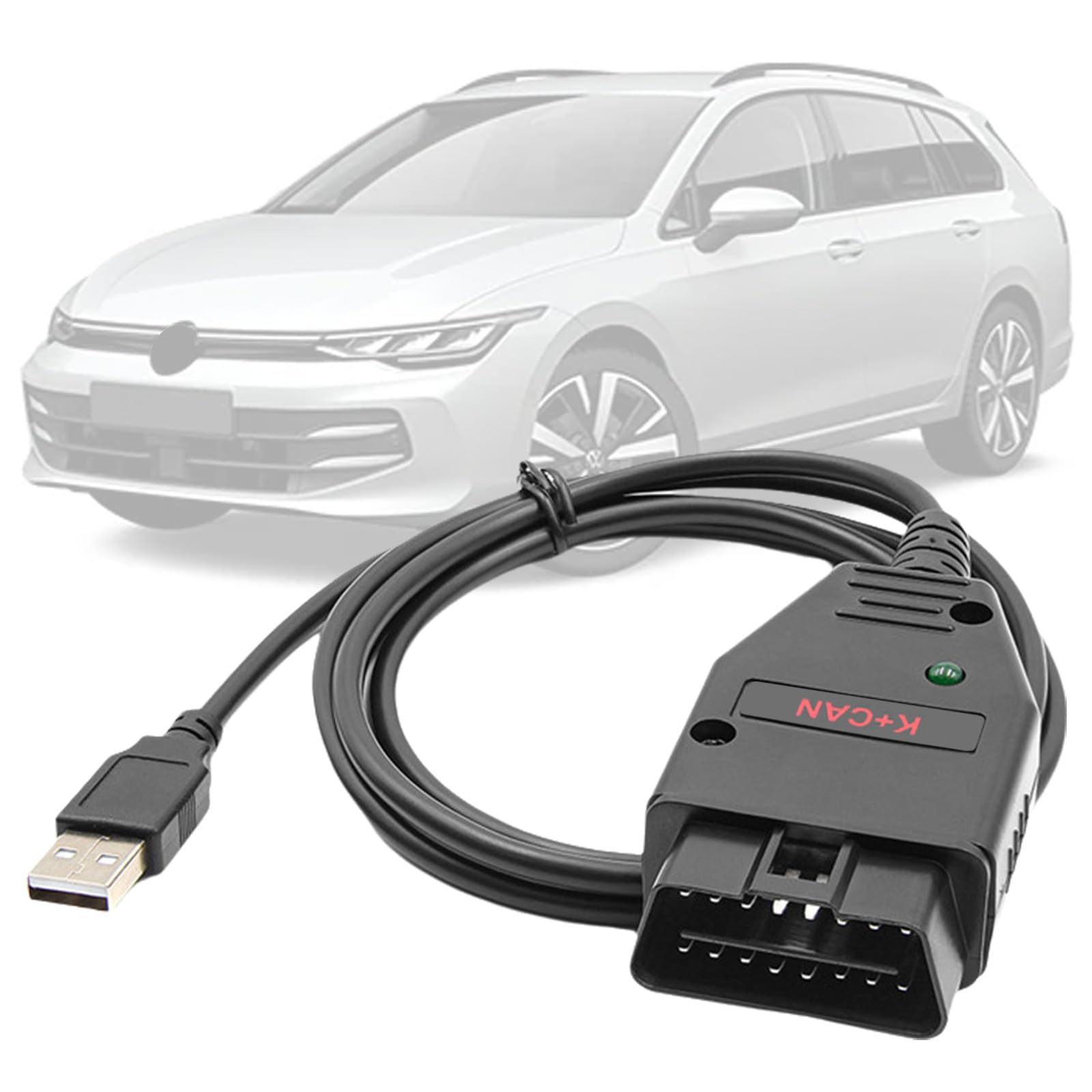 Amazon.com: VZG OBD2 Cable for V A G K+CAN Commander v1.4