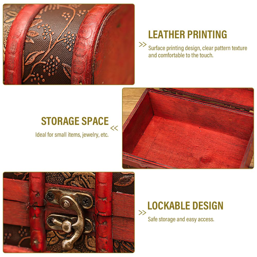 Pirate Treasure Chest With 320 Coins & Gems - Kids Dress-Up & Party Supplies