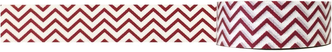 (Burgundy Tread) - Allydrew Decorative Washi Masking Tape, Burgund