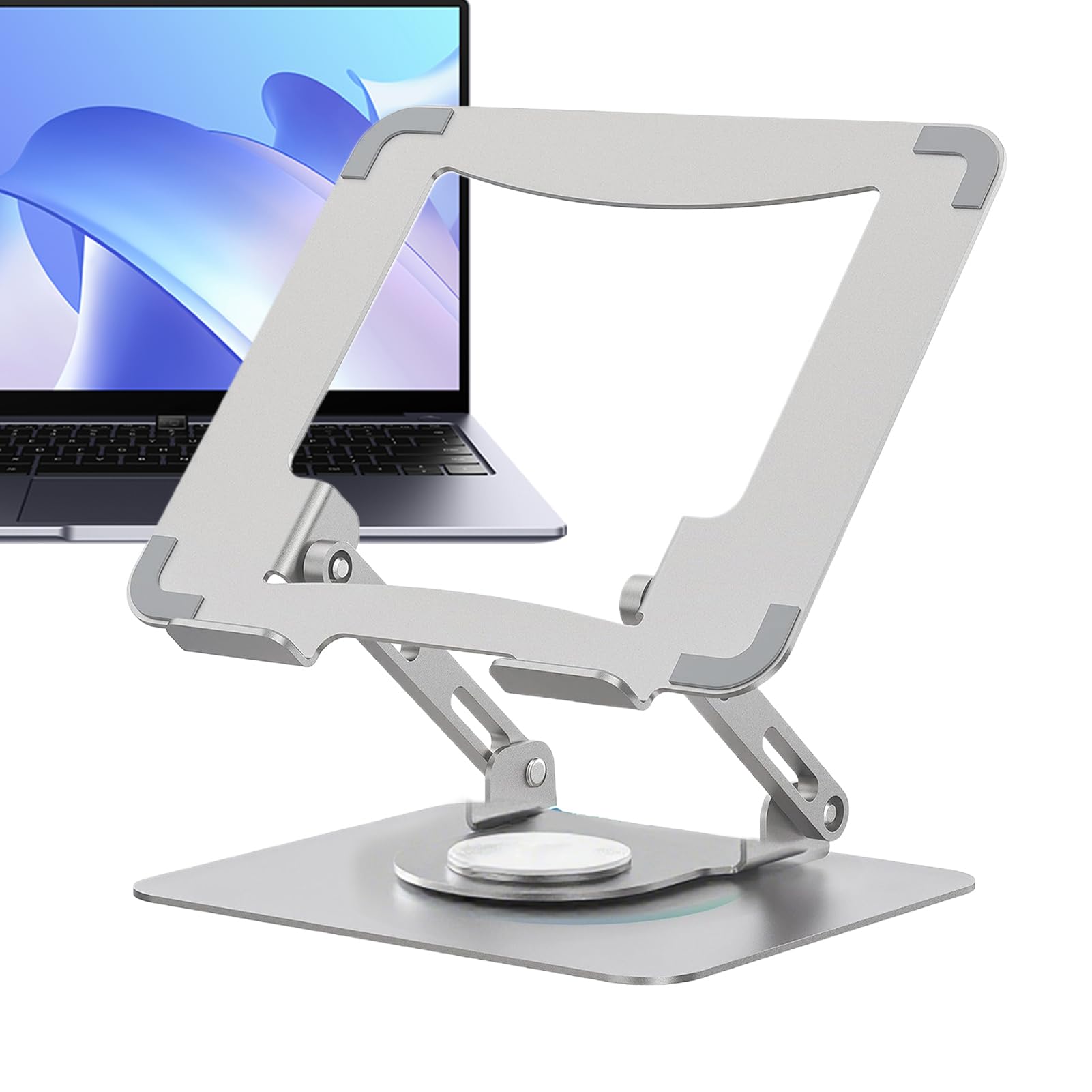 Soporte para Laptop de Escritorio Soporte plegable portátil ajustable 360°