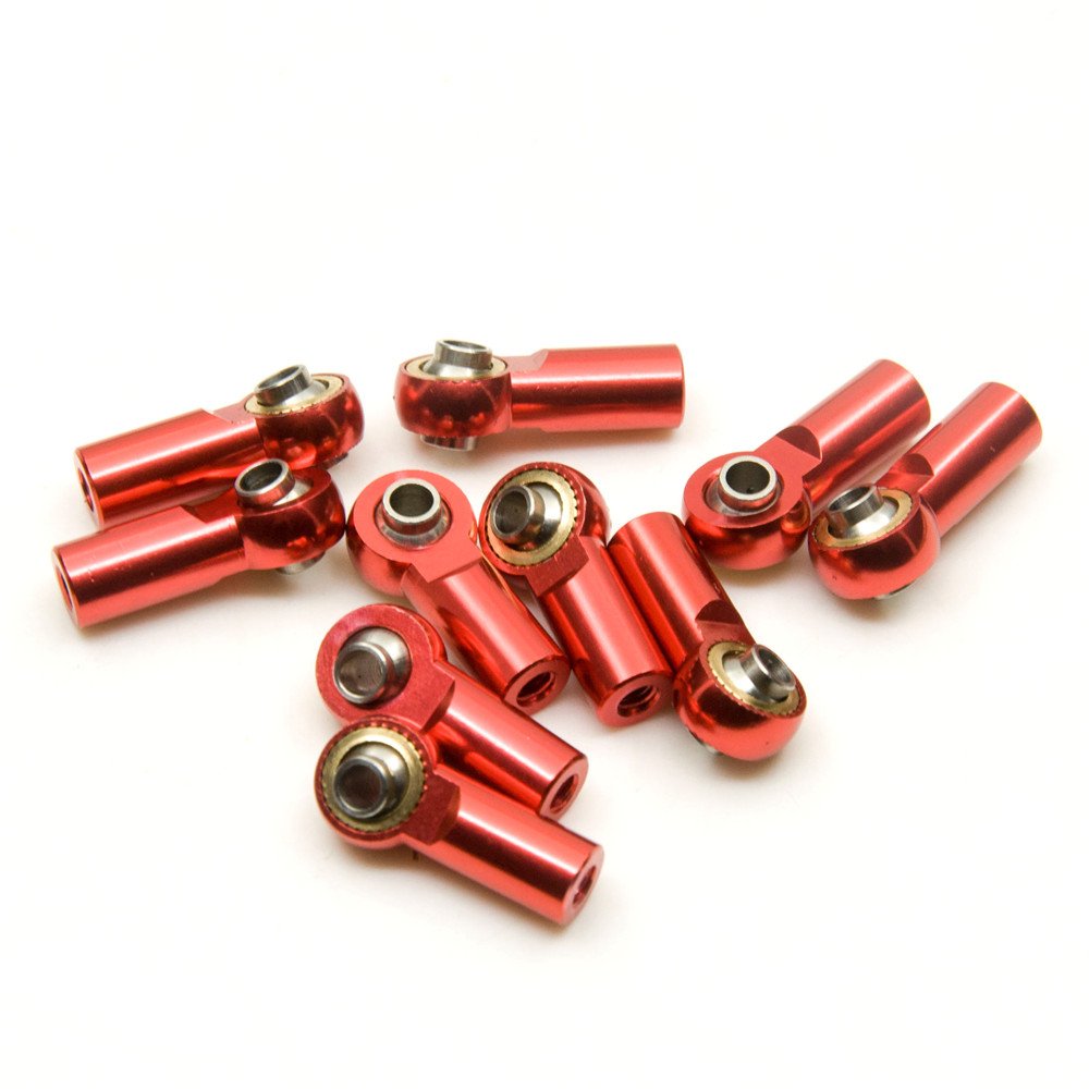 4PCS Metal M3 Aluminum Link Tie Rod End Ball Joint For 1/10 Crawler SCX10 D90 Racing RC Car Parts Sale - Banggood Mobile