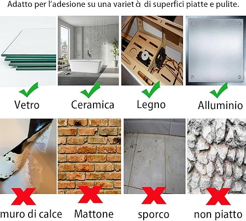 Miniatura 7 de Cinta de velcro Melsan, con cinta adhesiva fuerte montaje en hogar u oficina, en ligar de tener que hacer agujeros y usar tornillos, color