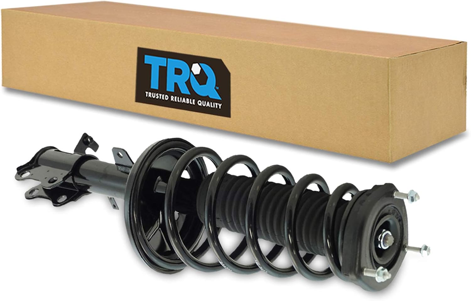 TRQ Rear Right Strut and Spring Assembly Coil Spring Compatible with 1999-2003 Lexus RX300