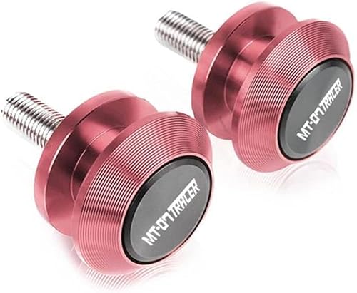 WAGLOS Motorcycle Swingarm Spools 6MM Stand Screws Slider for Yamaha MT07TRACER MT07 Tracer MT07-TRACER 2016 2017 2018 2019 2020 2021 Anti-Fall