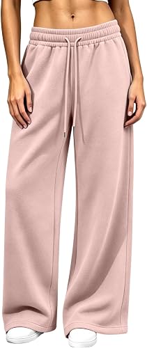 Shiketong Women Barrel Wide Leg Sweatpants Baggy Y2k Track P