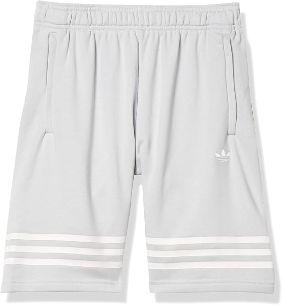adidas Originals Kids Unisex Outline Shorts Clear Gray/White X-Small :  Amazon.it: Abbigliamento