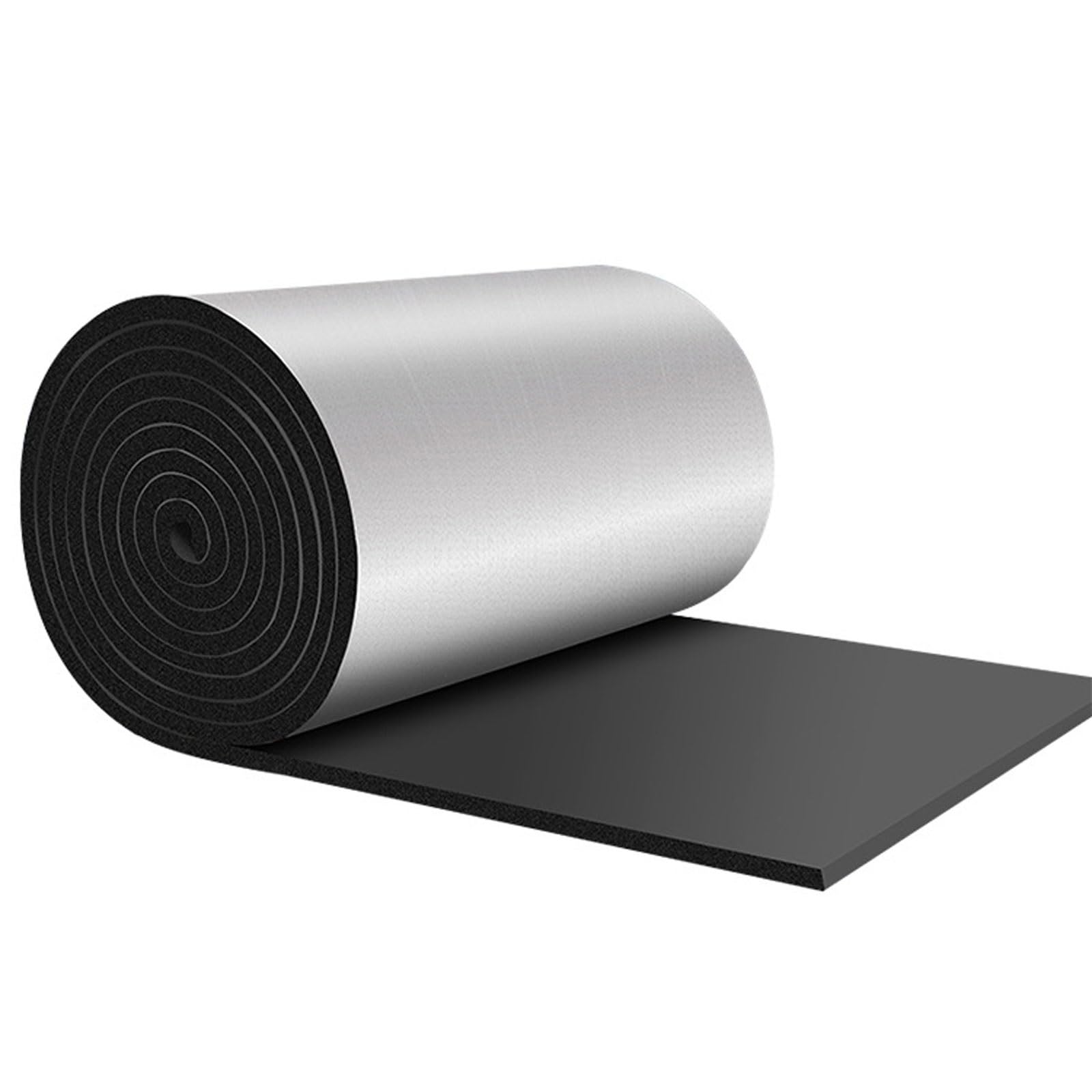 Pannelli Isolanti Termici per Interni Adesivi, Foglio Alluminio Isolante Termico, Lamina Termoriflettente E Isolante per Termosifoni, per Radiatori, Pavimenti, Tetti, Pareti, Spessore di 5 mm ( Size :