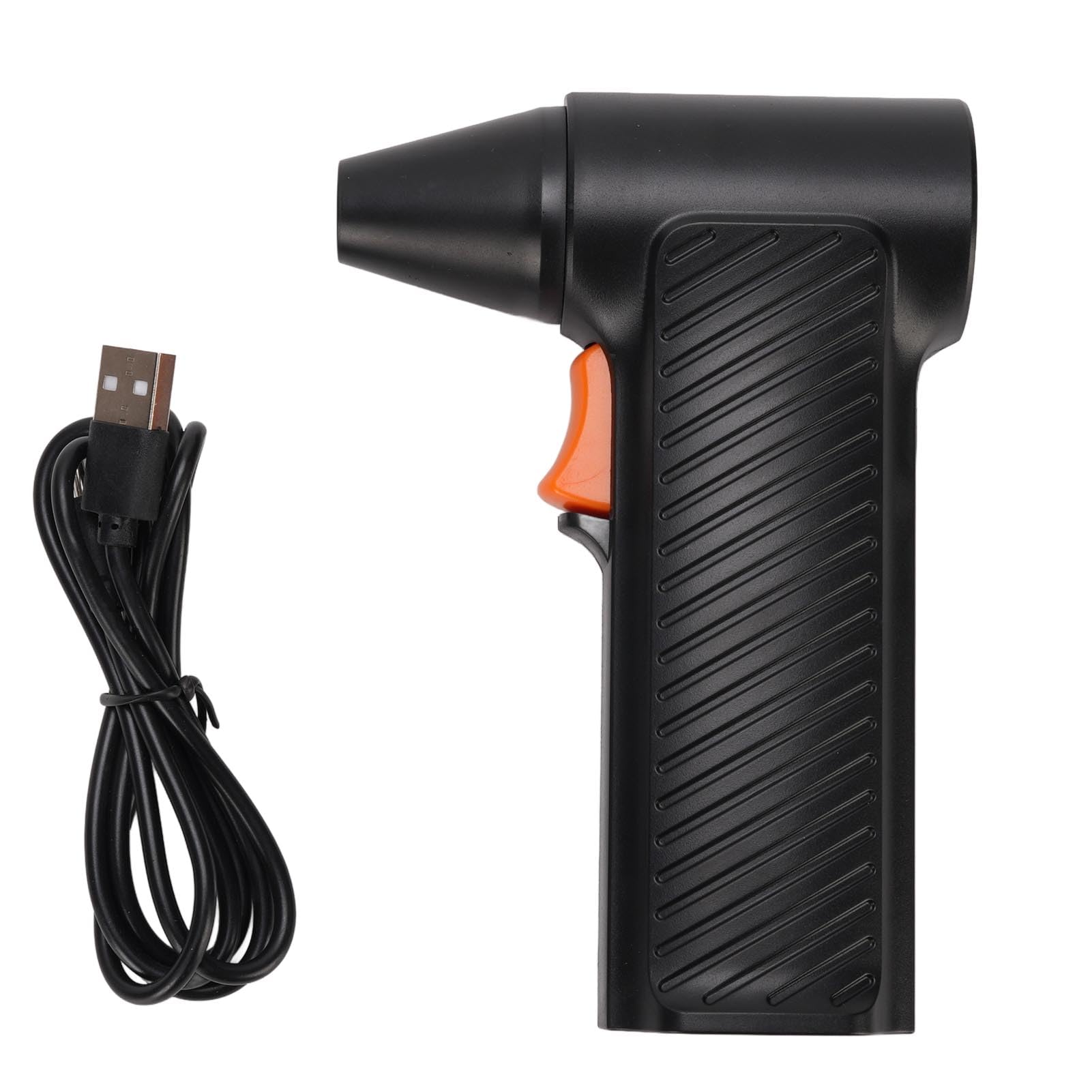 Electric Air Duster, 11000RPM Portable Electric Air Duster with USB Rechargeable Cordless Handheld Air Blower Adjustable Turbo Fan for Computer Keyboard Outdoors Car Home
