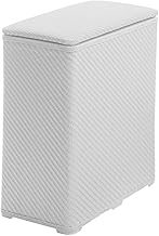 Porta biancheria per il bagno bianco 70lt Robinia di Kiamami Valentina
