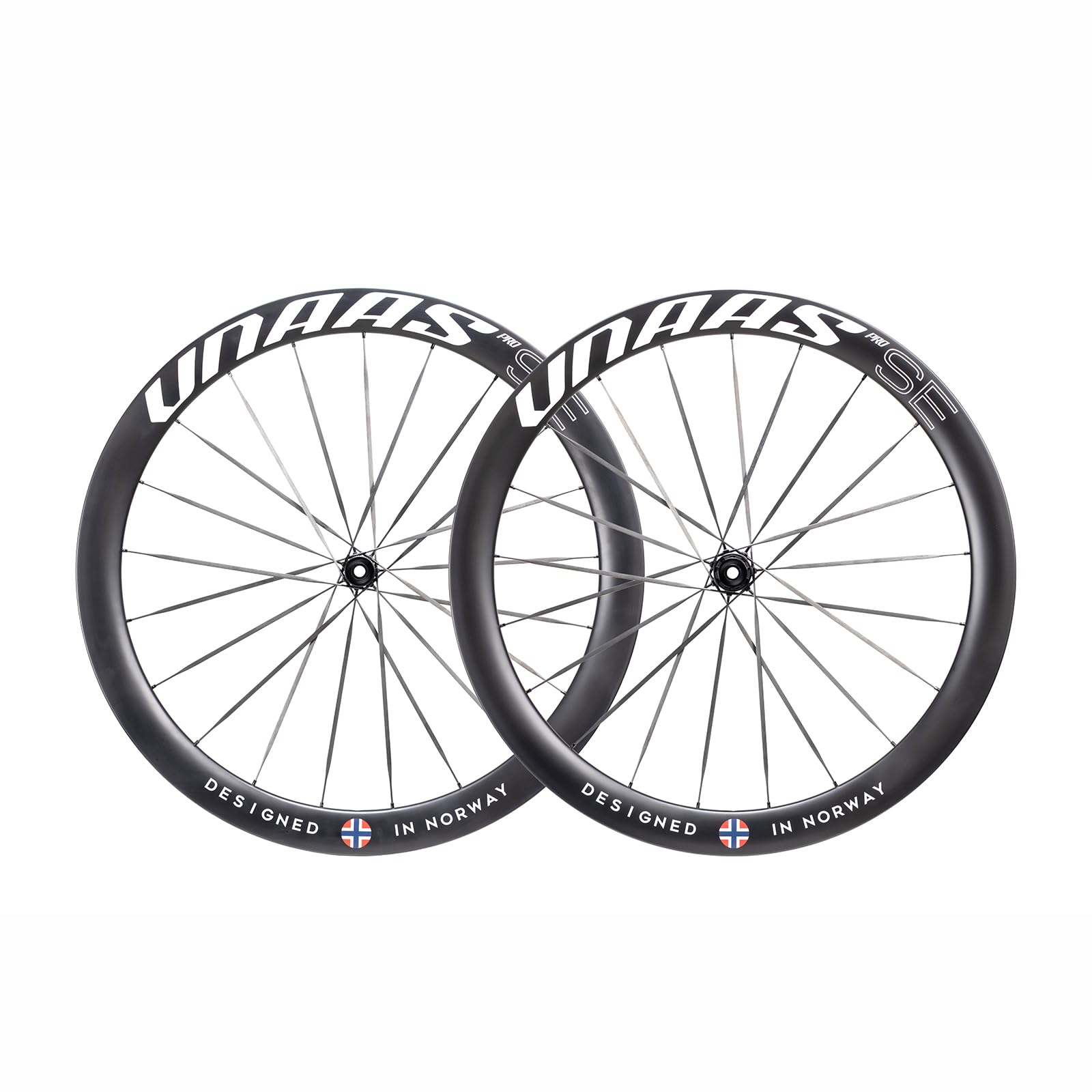 WINSPACE UNAAS PRO SE Carbon Fiber Wheelset 700C Disc Brake Carbon Spokes Ultralight 1500g 50mm Depth, Tubeless Ready. (White Label, SHIMAN0 10-11-12S) (PRO Model Carbon Spoke, 5RAM XDR)
