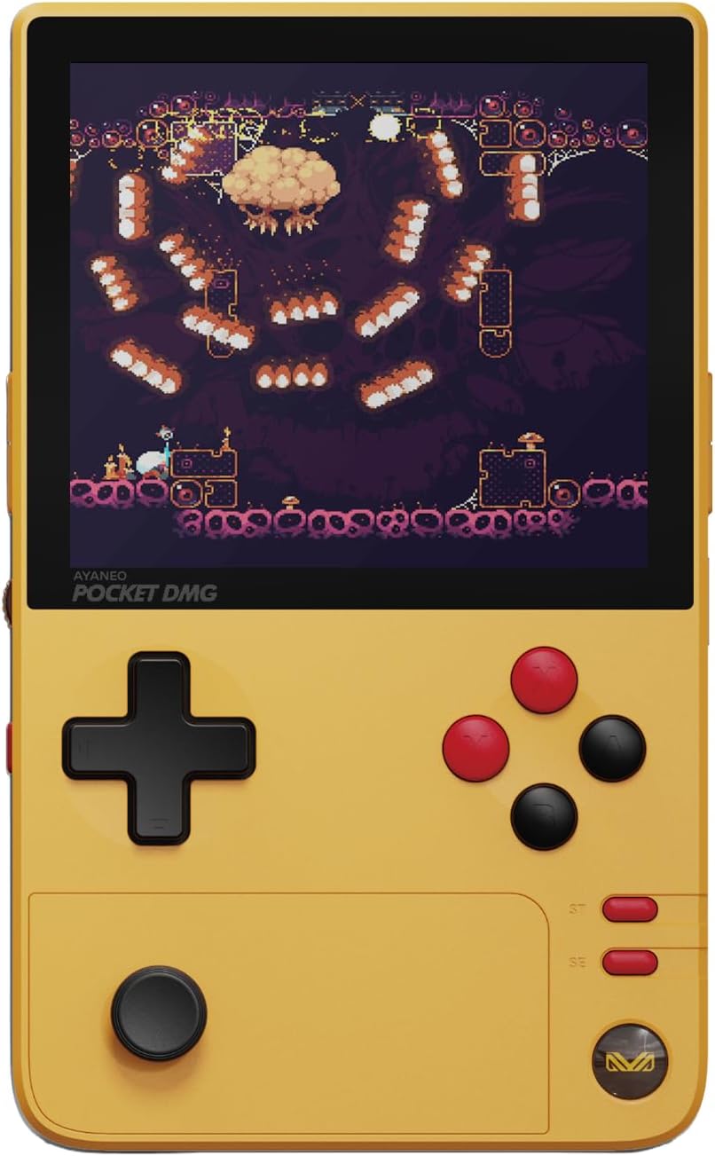 AYA NEO Pocket DMG: Handheld Gaming Console with 3.92" OLED Display, 8GB RAM, 128GB Storage, Wi-Fi 6, Bluetooth 5.3, Snapdragon G3x Gen 2, Android 13, 6000mAh Battery
