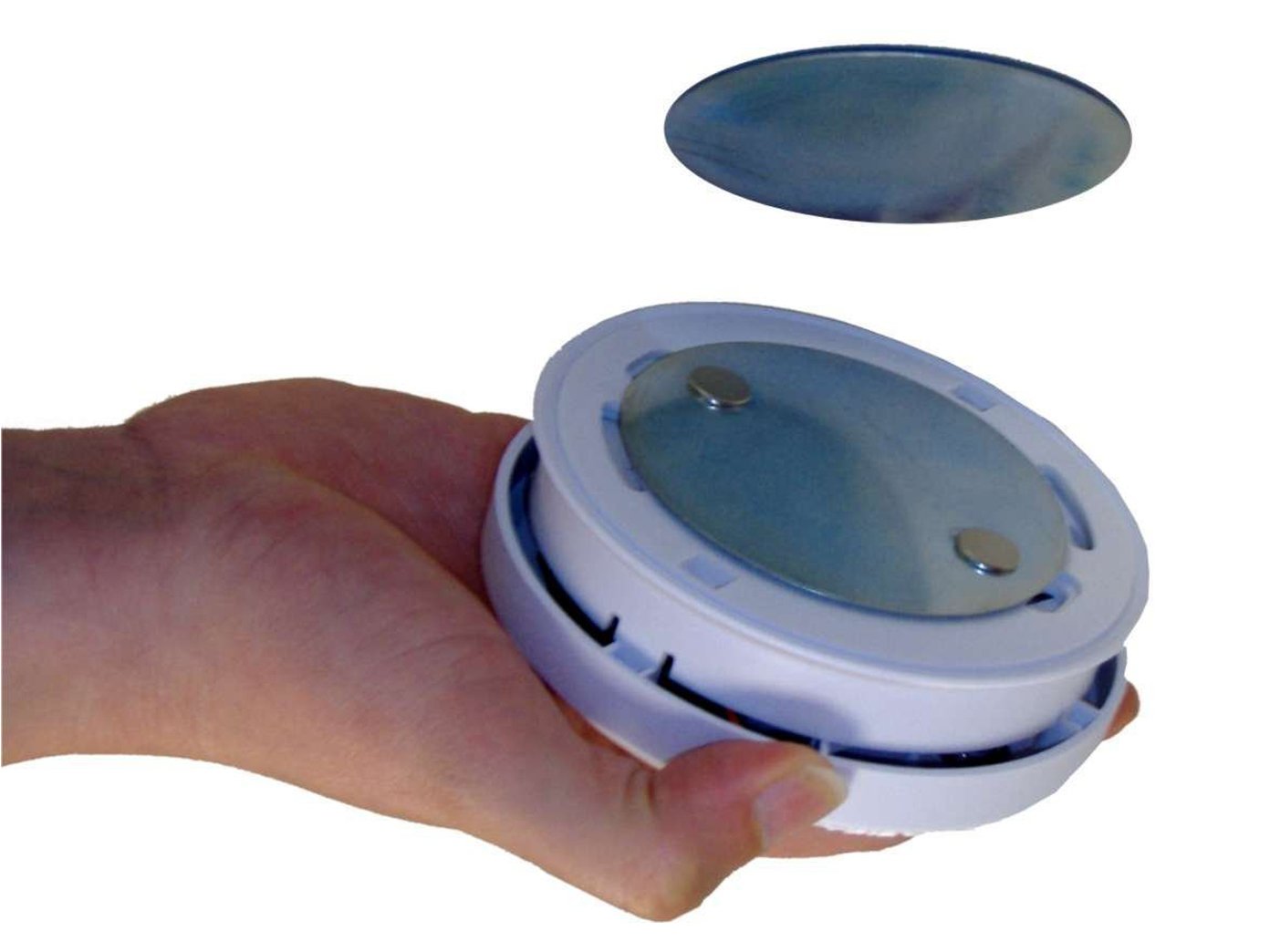 Juego de 6 Smartwares 10 años – Detectores de humo (Certificado VDS de silencio – – con una práctica placa magnética para la instalación rápida & limpio.
