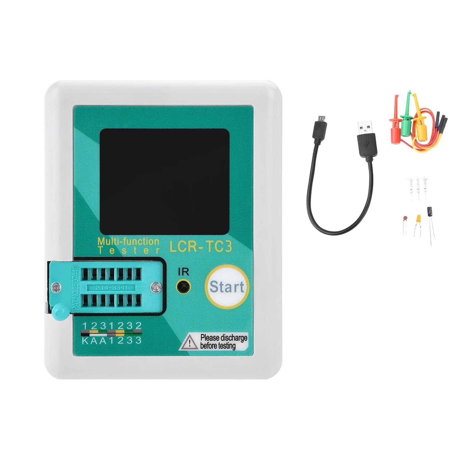 TC3 Tester Meter Automatic Calibration Semiconductor Tester with Graphic Interface for Educational and Research Applications