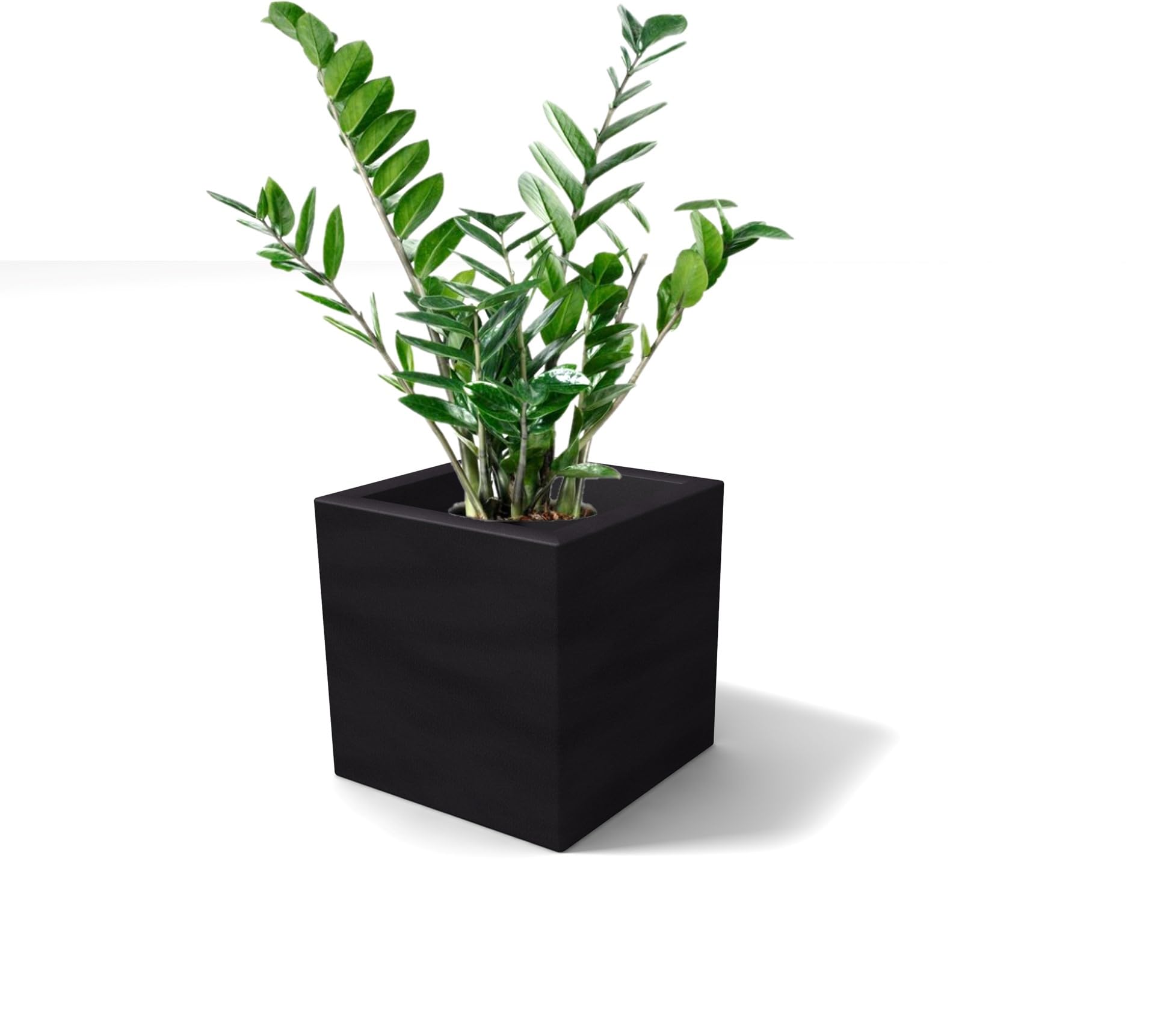 Kloris vase, Resin polyethylene PE, Black, 45
