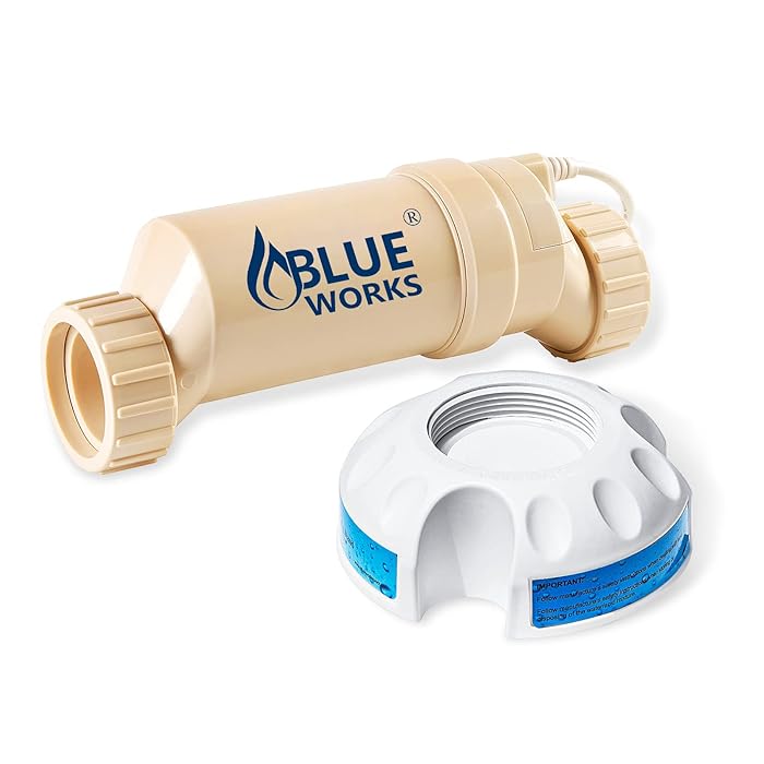 Buy BLUE WORKS Salt Cell Model BLW1T3H with a Cleaning Stand Compatible