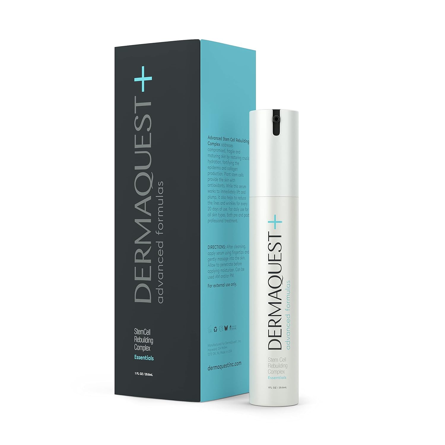 DermaQuest+ NEW Stem Cell Rebuilding Complex Face Serum (1oz)