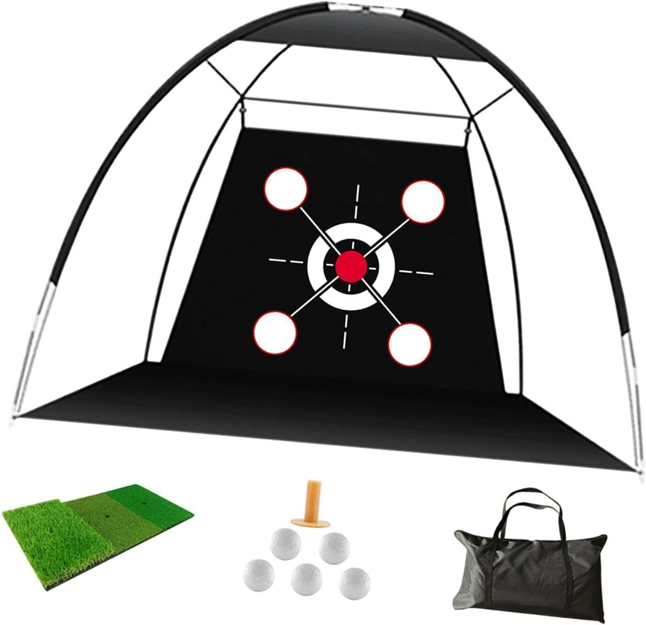 ゴルフ ネット 網 練習用 自宅 折りたたみ コンパクト 215cm×190cm