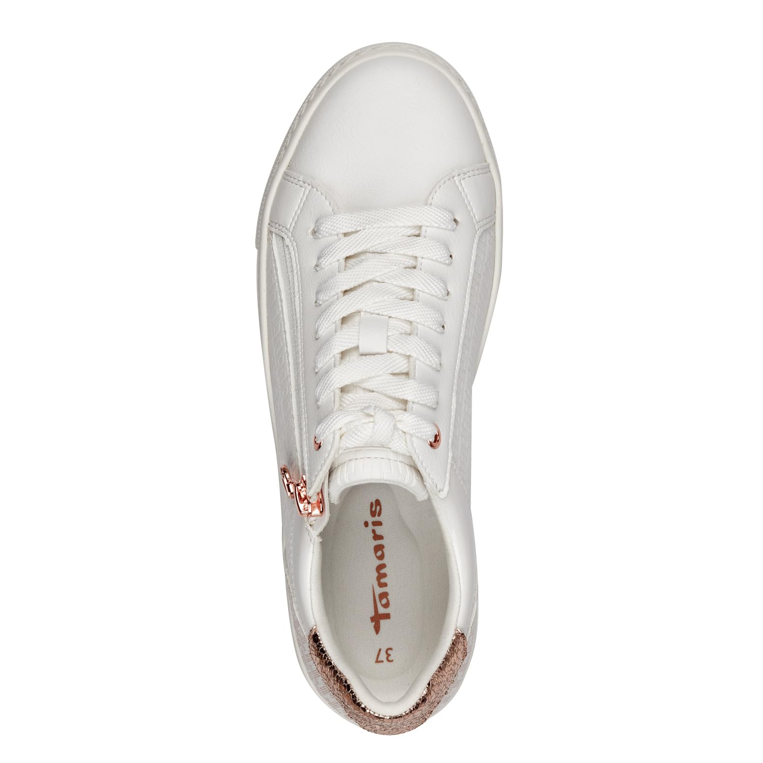Tamaris Damen Low-Top Sneaker, Frauen Sneaker,Wechselfußbett,Comfort Lining
