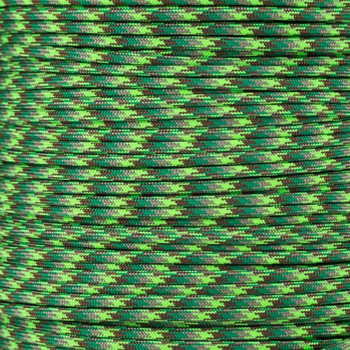 PARACORD PLANET 1000' Spool Of Parachute 550 Cord Type Iii 7 Strand Paracord Over 200 Colors Neon Green Flame โ image 1