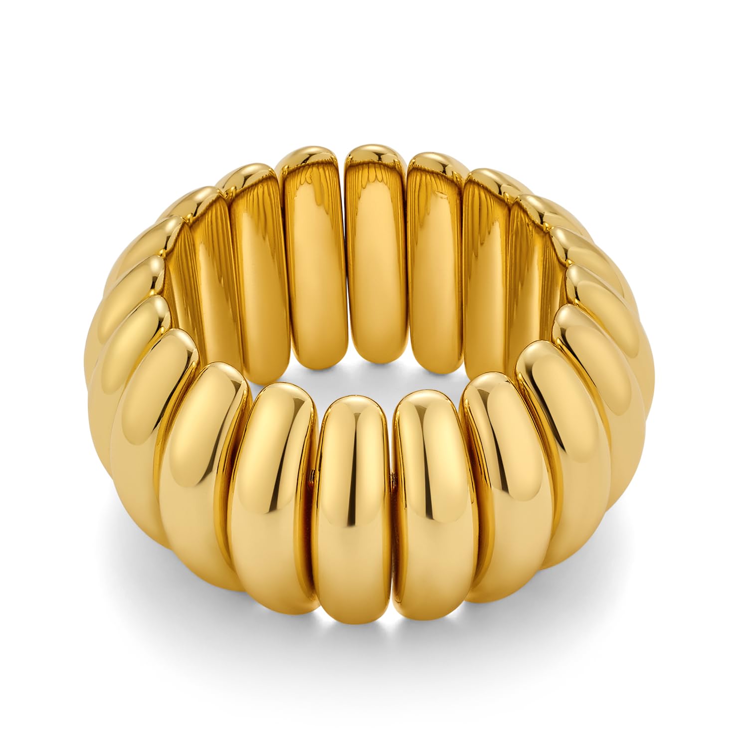 Women's Gold Bracelet – Gold Bracelet with Modern and Elegant Design, Ideal for Special Gifts or Daily Use, Wear-resistant and Quality