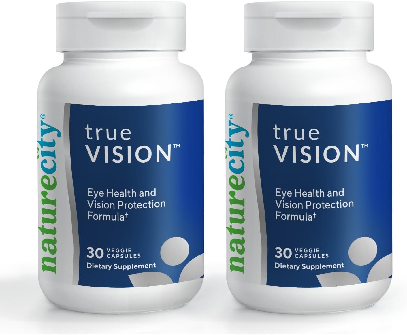 True-Vision Eye Vitamins - Lutein and Zeaxanthin Supplements with Saffron 20mg - Eye Health Supplements for Adults (60 Veggie Capsules) - Eye Vitamins for Vision and Eye Health