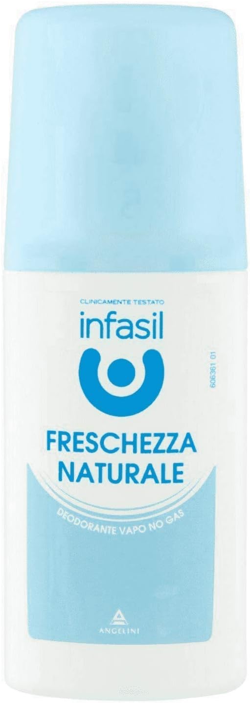 3x Infasil Shower Fresc Deo Deodorant Vapo Spray 75ml No Gas!