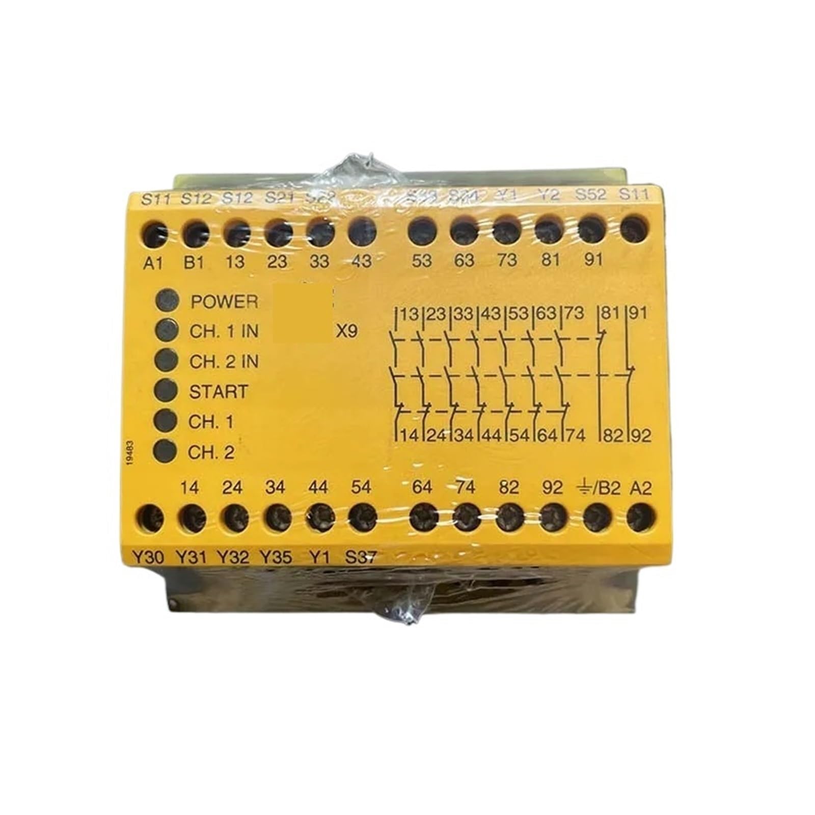 ZVQYSGIW 1pcs relay X9 24VAC 24VDC 774609