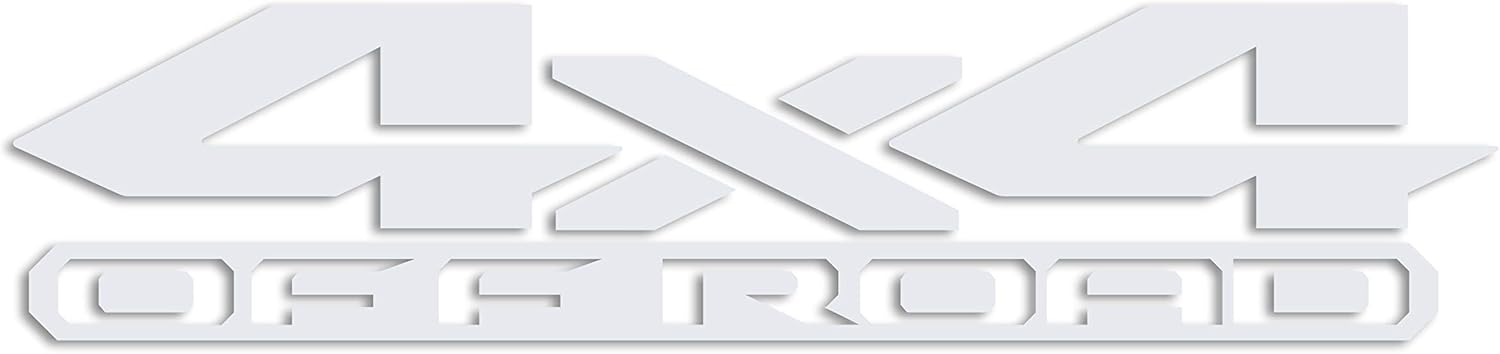 2 x Matte Black 4x4 Off Road Bedside Vinyl Decals Fits New Dodge Ram 1500 2500 3500 Power Wagon