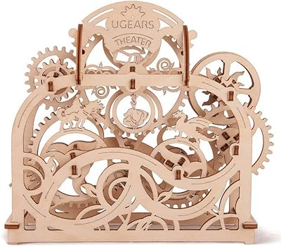 Ugears Theater Mechanical Wooden Model 3D