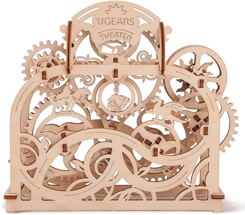 Ugears Theater Mechanical Wooden Model 3D Puzzle