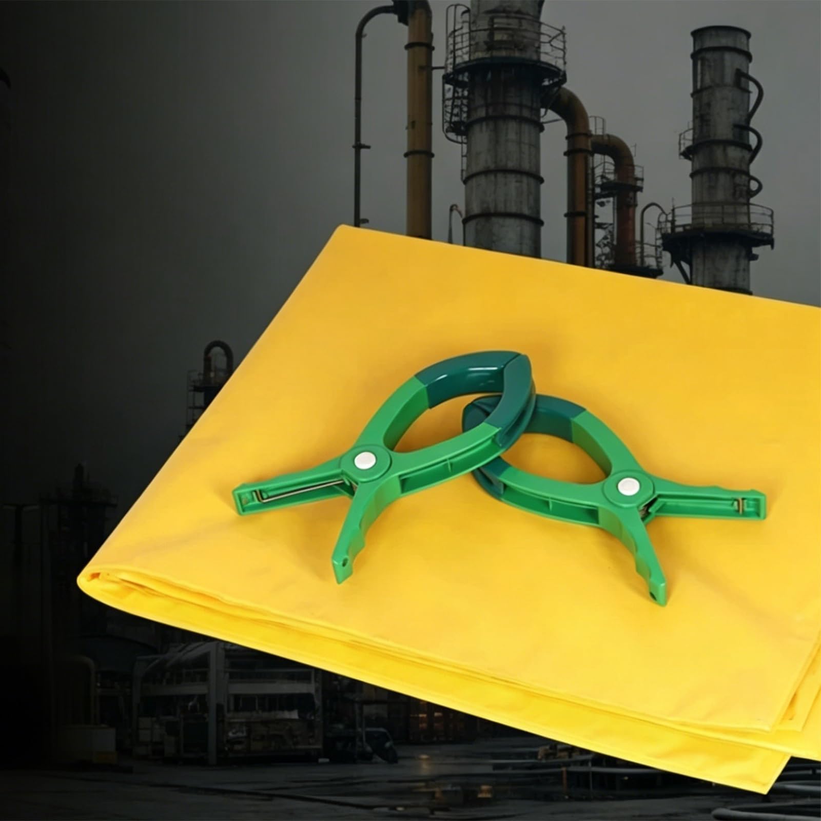 Qhzymx One Color 0.4 10 Kv Electrical Insulating Blankets With Insulation Clip, Waterproof Power Maintenance Covering Sheet, Flexible Anti-Electrocution Insulated Pad(0.4Kv-100X200cm/39.4X78.7in)