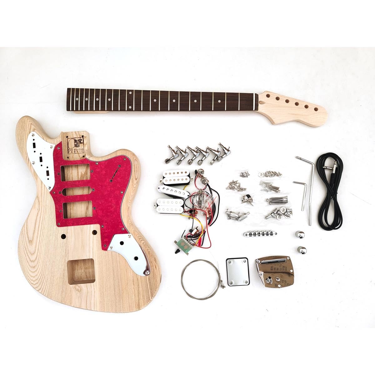 Guitare en Kit – JAG Palissandre, Frene - Les Beatles, Paul McCartney, John Lennon, RIngo Starr, George Harrison Guitare en Kit - JAG Palissandre, Frene