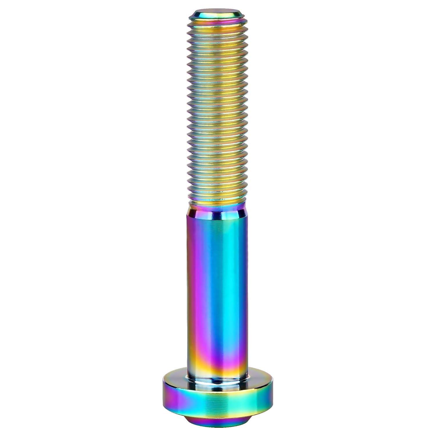 Titanium M10 10 15 20 25 30 35 40 45 50 55 60 mm Torx Head Bolt Screw Pack of 4 (M10x60mm Pitch 1.25mm, Ranibow)