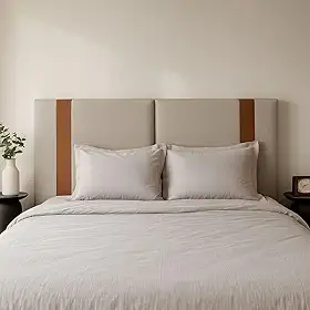 Cabeceira Dobrável ARTE Casal Cama Box Linho 1,38 Casal