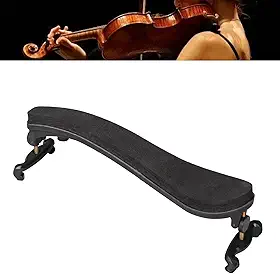 Descanso de ombro de violino para pés dobráveis e ajustáveis em altura, peças de tipo universal macias, fáceis de usar, esponja de alta resistência, fácil de usar para crianças iniciantes