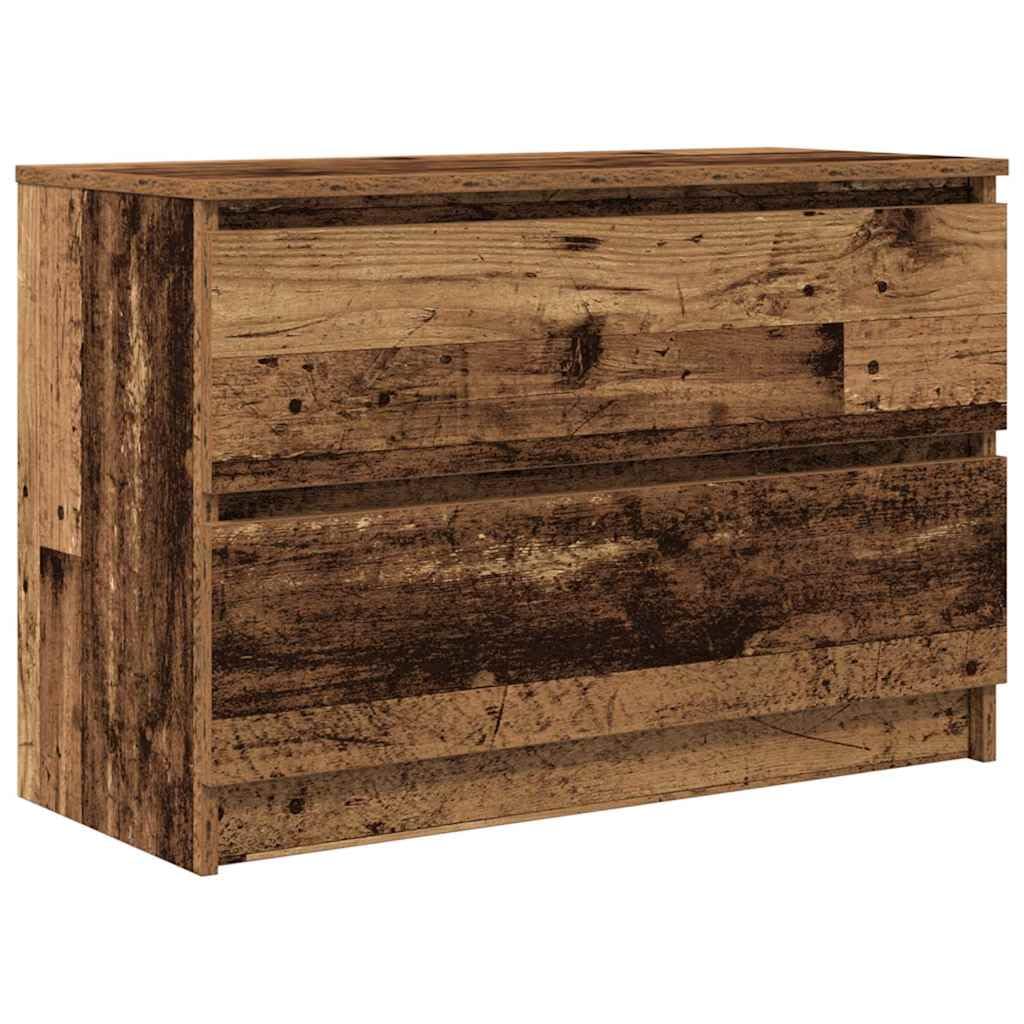 vidaXL TV Cabinet Artisan Oak 80x35x54 cm Engineered Wood — image 1