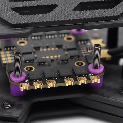 Miniatura 2 de MINGCHUAN Cloud 8.858 in distancia entre ejes 5 pulgadas Drone Frame Kit 7075 aluminio CNC panel lateral compatible con DJI O3 Air Unit FPV