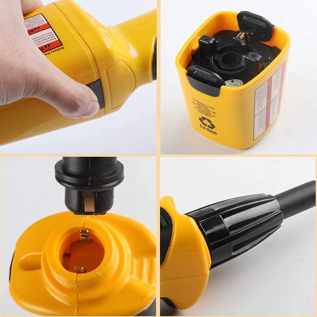 Animal Empujador Electric Prod Hot Shock Mano Choque Cerdo Ganado Pinchar La Seguridad Choque Prodder Para La Granja Con Pila Y Cargador 86CM