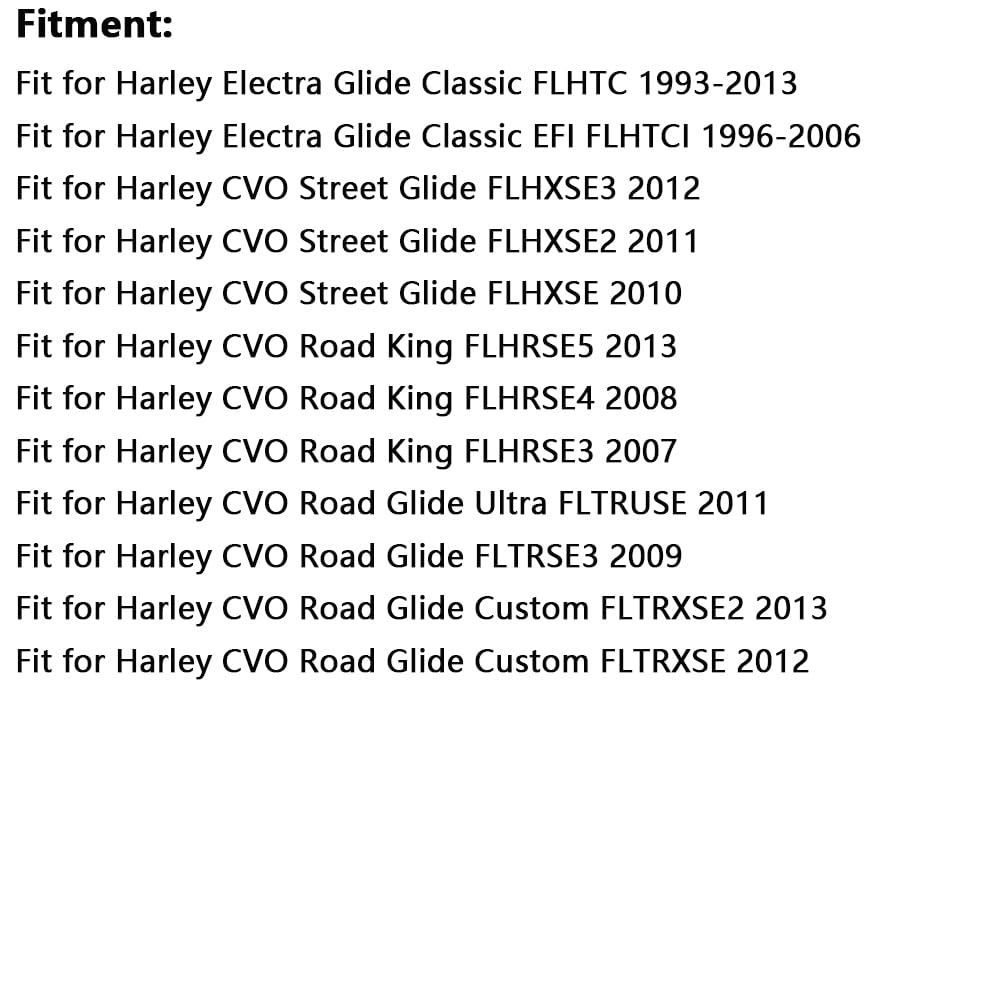 Baceyong 1 lucchetto Tour-Pak per moto con 2 chiavi, compatibile con Ha-rley Touring Road King Electra Street Road Glide