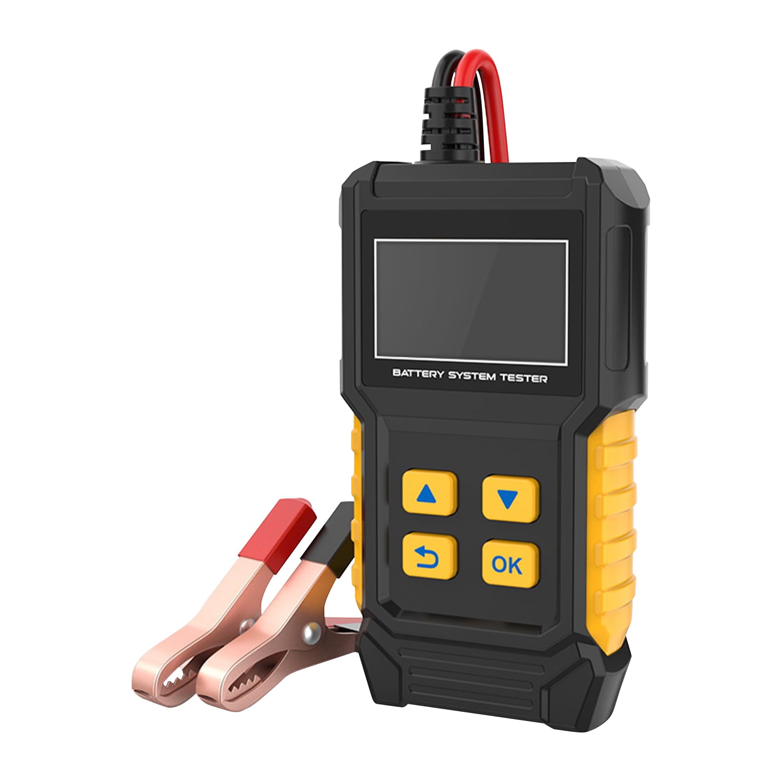 Diagnostico Batterie Auto Analizzatore Batteria Veicoli | Analizzatore Intelligente Compatto per Circuiti Elettrici Alternatori Barche Camper Rimorchi ATV Moto
