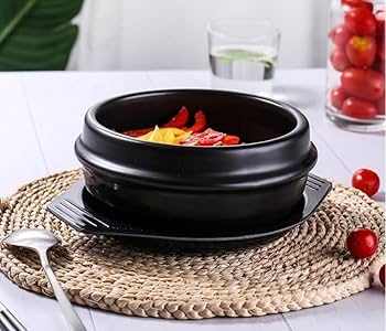 Amazon｜石焼きビビンバ 器 石鍋ホームレストランビビンバ韓国