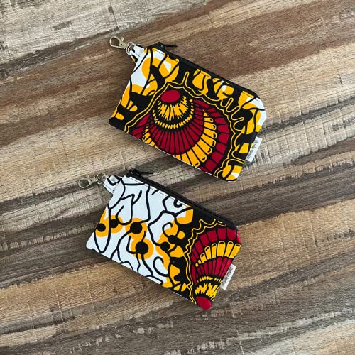 African Fabric Coin Purse for Women, Coin Pouch4